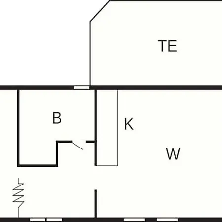 펜션 4 Person In Vevang-by Traum